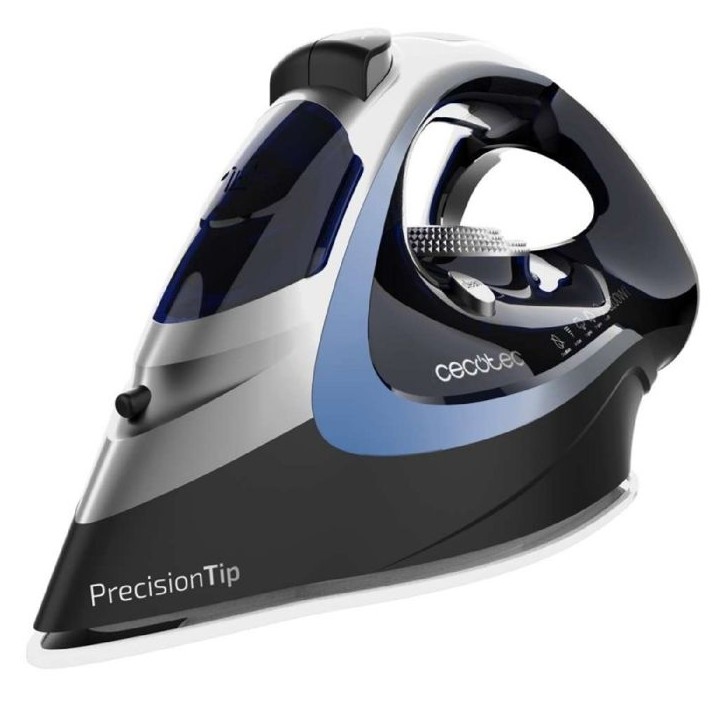 Fer a repasser - CECOTEC - IronHero 3200 Vital - 3200 W - Anti calcaire - 270 g/min - Noir / Inox Fer a repasser - CECOTEC - IronHero 3200 Vital - 3200 W - Anti calcaire - 270 g/min - Noir / Inox