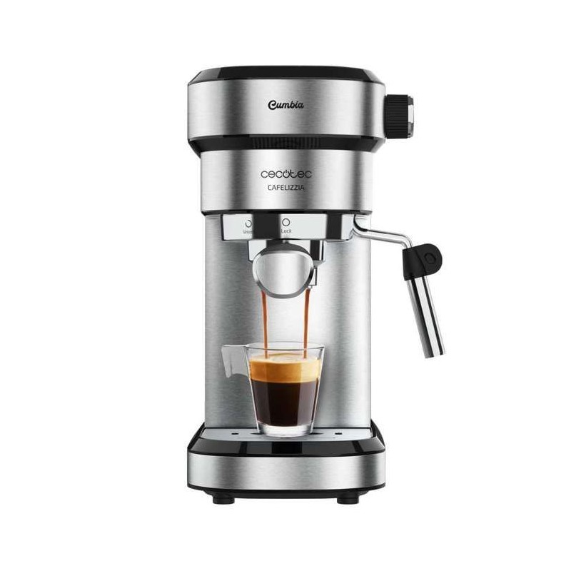 Machine a café - CECOTEC - Cafelizzia790 Steel - 1350 W - 20 bars - 1