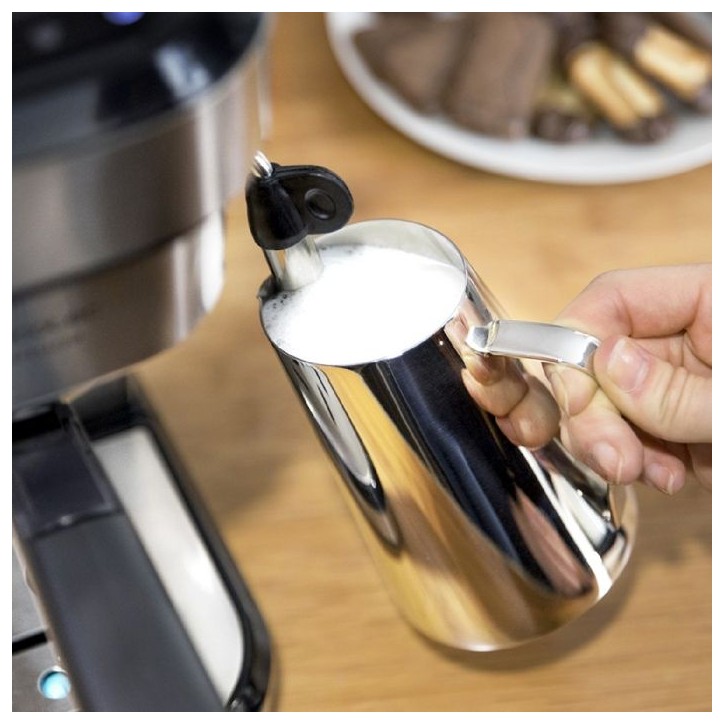 Machine a café - CECOTEC - Cafelizzia790 Steel - 1350 W - 20 bars - 1,2 L - Inox Machine a café - CECOTEC - Cafelizzia790 Steel - 1350 W - 20 bars - 1,2 L - Inox