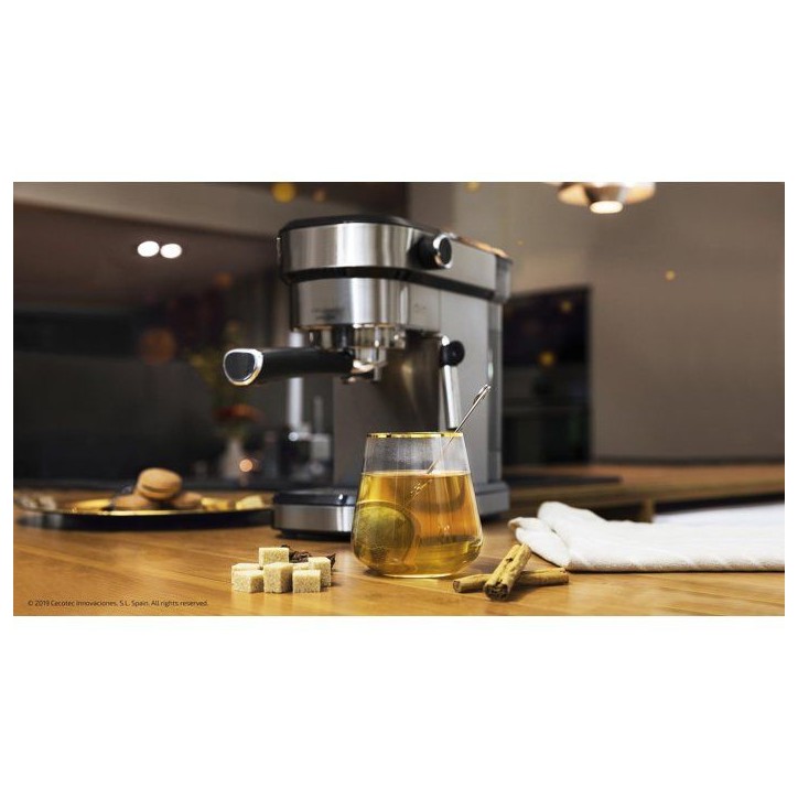 Machine a café - CECOTEC - Cafelizzia790 Steel - 1350 W - 20 bars - 1,2 L - Inox Machine a café - CECOTEC - Cafelizzia790 Steel - 1350 W - 20 bars - 1,2 L - Inox