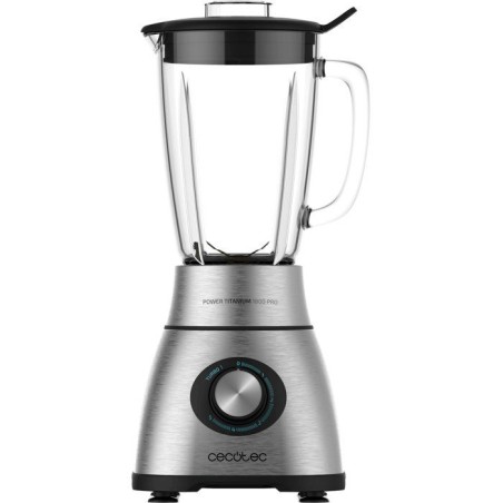 Mixeur - CECOTEC - Power Black Titanium - 2500 W - 1,8 L - Bol en verr