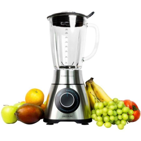 Mixeur - CECOTEC - Power Black Titanium PefectiMix - 2000 W - 1,8 L -