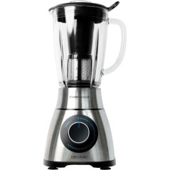Mixeur - CECOTEC - Power Black Titanium PefectiMix - 2000 W - 1,8 L - Bol en verre - Inox / Noir