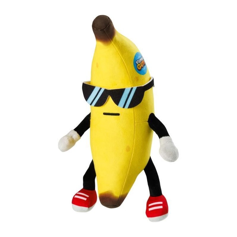 BANDAI - Stumble Guys - Peluche 30 cm - Banana Guy BANDAI - Stumble Guys - Peluche 30 cm - Banana Guy