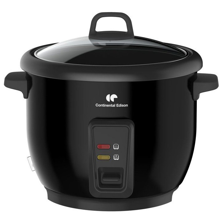 Cuiseur a riz - CONTINENTAL EDISON - CECR18B - 700 W - 1,8 L - Avec Panier vapeur - Fonction maintien au chaud - Inox Cuiseur a riz - CONTINENTAL EDISON - CECR18B - 700 W - 1,8 L - Avec Panier vapeur - Fonction maintien au chaud - Inox