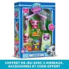 Pack a theme 3 Pets - BANDAI - Littlest Pet Shop Camping - Animaux et