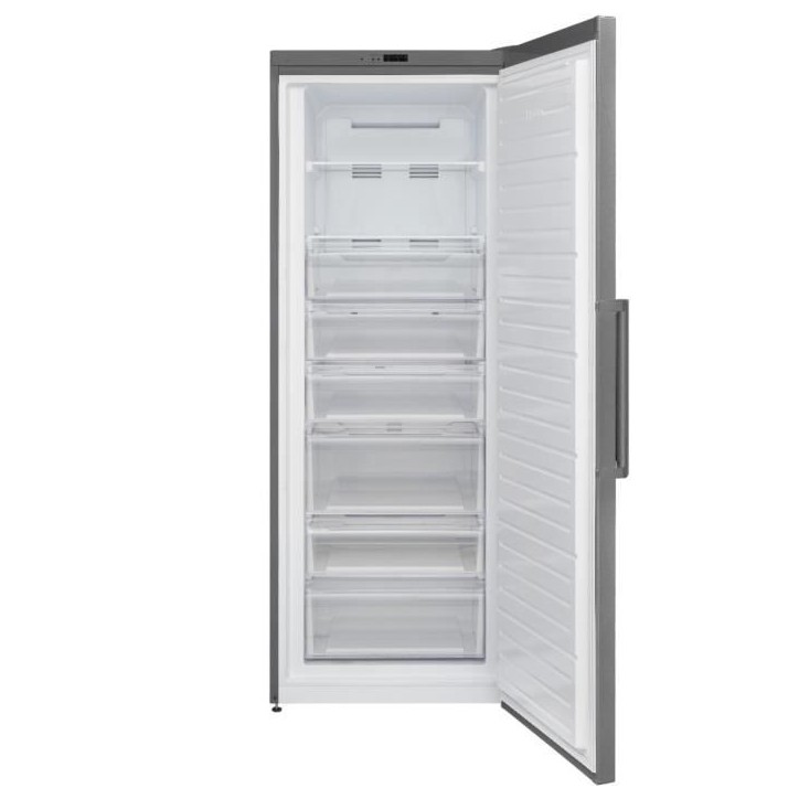 Congélateur armoire - CONTINENTAL EDISON - CECUF406NFIXD - 406 L-Total No Frost (Sans givre) Classe D - L70 x H191 cm - Silver Congélateur armoire - CONTINENTAL EDISON - CECUF406NFIXD - 406 L-Total No Frost (Sans givre) Classe D - L70 x H191 cm - Silver