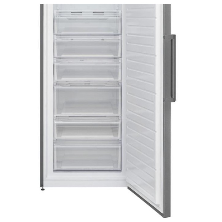 Congélateur armoire - CONTINENTAL EDISON - CECUF406NFIXD - 406 L-Total No Frost (Sans givre) Classe D - L70 x H191 cm - Silver Congélateur armoire - CONTINENTAL EDISON - CECUF406NFIXD - 406 L-Total No Frost (Sans givre) Classe D - L70 x H191 cm - Silver