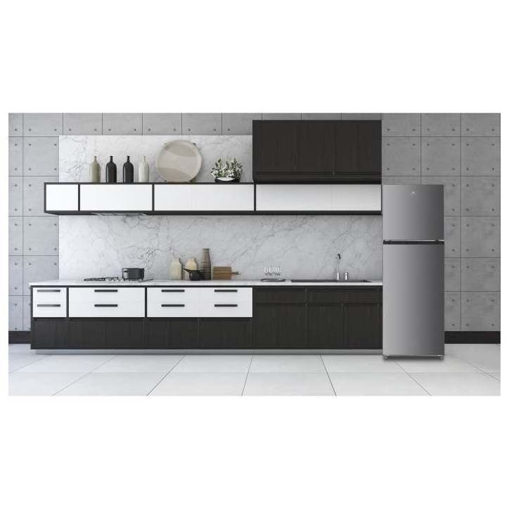 Réfrigérateur congélateur haut CONTINENTAL EDISON CEF2D334NFS - total No Frost - Classe E - moteur inverter - 334L -L60xH170c