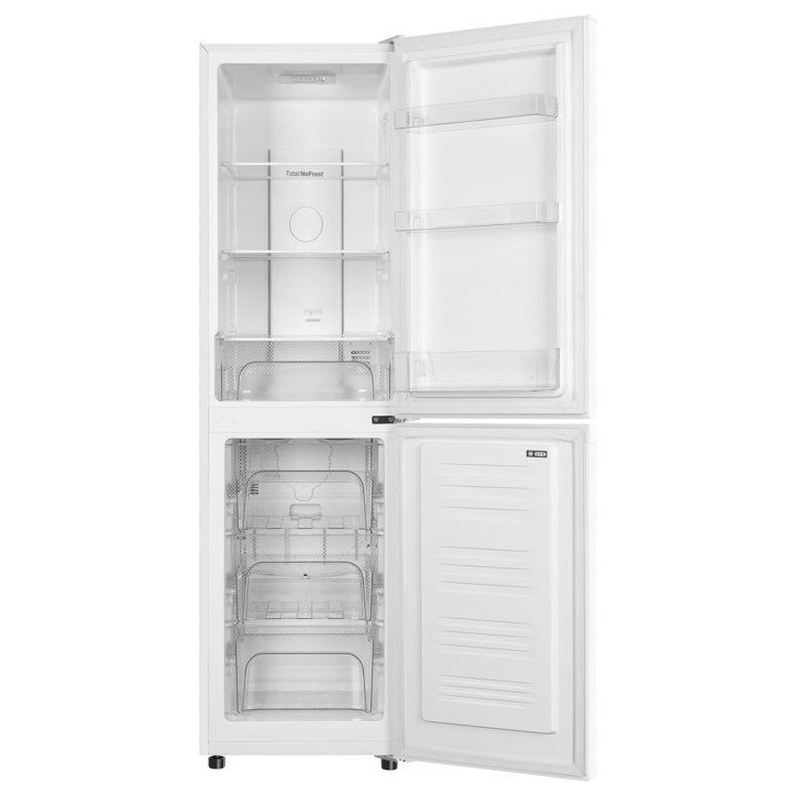 Réfrigérateur congélateur bas - CONTINENTAL EDISON - CEFC193NFW3 - Classe E - 193 L - L48,5 x P60 x 158,5cm - Blanc Réfrigérateur congélateur bas - CONTINENTAL EDISON - CEFC193NFW3 - Classe E - 193 L - L48,5 x P60 x 158,5cm - Blanc
