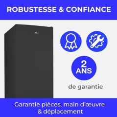 Réfrigérateur combiné - CONTINENTAL EDISON - CEFC225NFB -225L - Tot