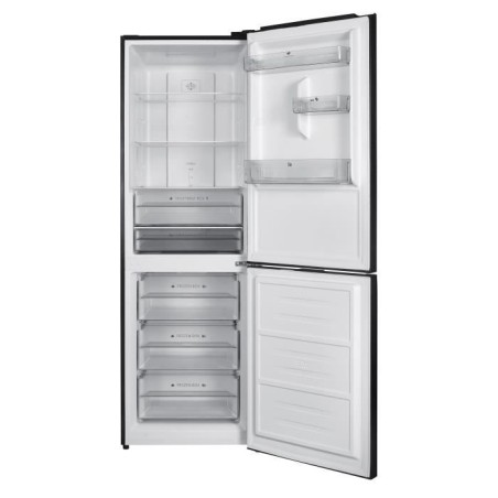 Réfrigérateur congélateur bas CONTINENTAL EDISON CEFC323NFB - 323L - Total No Frost - display sur la porte - Classe D - Noir