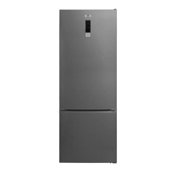 Réfrigérateur congélateur bas CONTINENTAL EDISON- 472L - Total No Frost ( Sans givre) - 41 dB - L70 cmxH186cm -inox Réfrigérateur congélateur bas CONTINENTAL EDISON- 472L - Total No Frost ( Sans givre) - 41 dB - L70 cmxH186cm -inox
