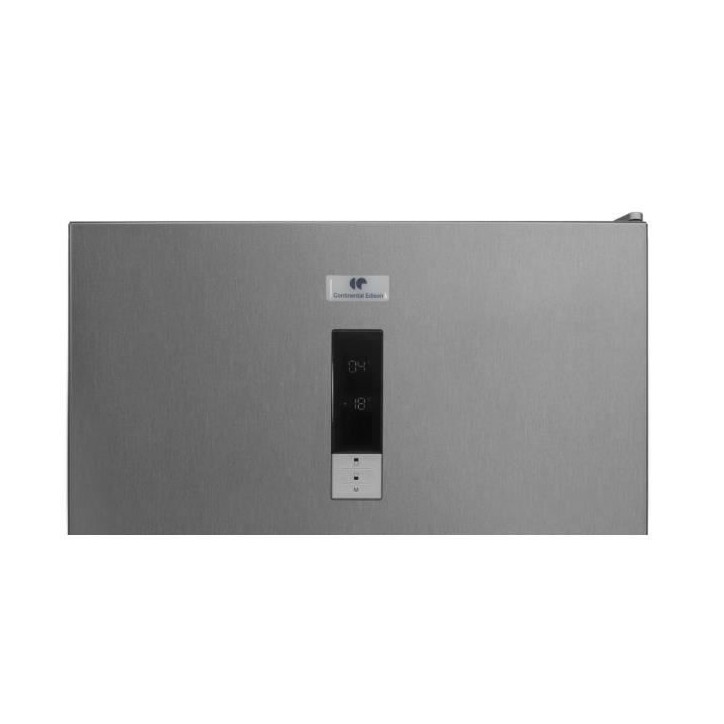 Réfrigérateur congélateur bas CONTINENTAL EDISON- 472L - Total No Frost ( Sans givre) - 41 dB - L70 cmxH186cm -inox Réfrigérateur congélateur bas CONTINENTAL EDISON- 472L - Total No Frost ( Sans givre) - 41 dB - L70 cmxH186cm -inox