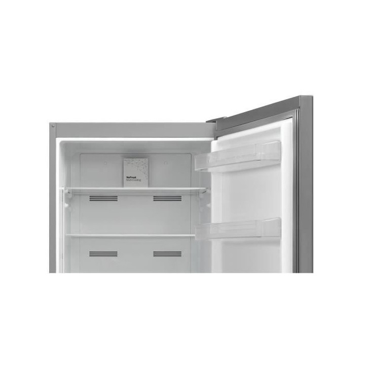 Réfrigérateur congélateur bas CONTINENTAL EDISON- 472L - Total No Frost ( Sans givre) - 41 dB - L70 cmxH186cm -inox Réfrigérateur congélateur bas CONTINENTAL EDISON- 472L - Total No Frost ( Sans givre) - 41 dB - L70 cmxH186cm -inox