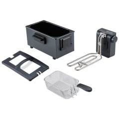 Friteuse - CONTINENTAL EDISON - CEFR3BLK - 3 L - 2000 W - 1 panier - N