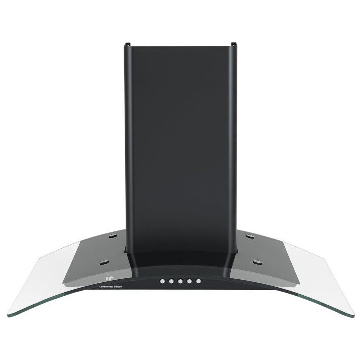 Hotte décorative - CONTINENTAL EDISON - CEH60GB2 - Classe A - 60 x 47 x 50,84 cm - Noir / Verre Hotte décorative - CONTINENTAL EDISON - CEH60GB2 - Classe A - 60 x 47 x 50,84 cm - Noir / Verre