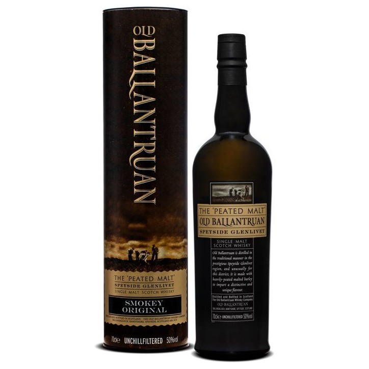 Old Ballantruan - Peated - Smokey Original - Whisky Single Malt - 50,0 % Vol. - 70cl
