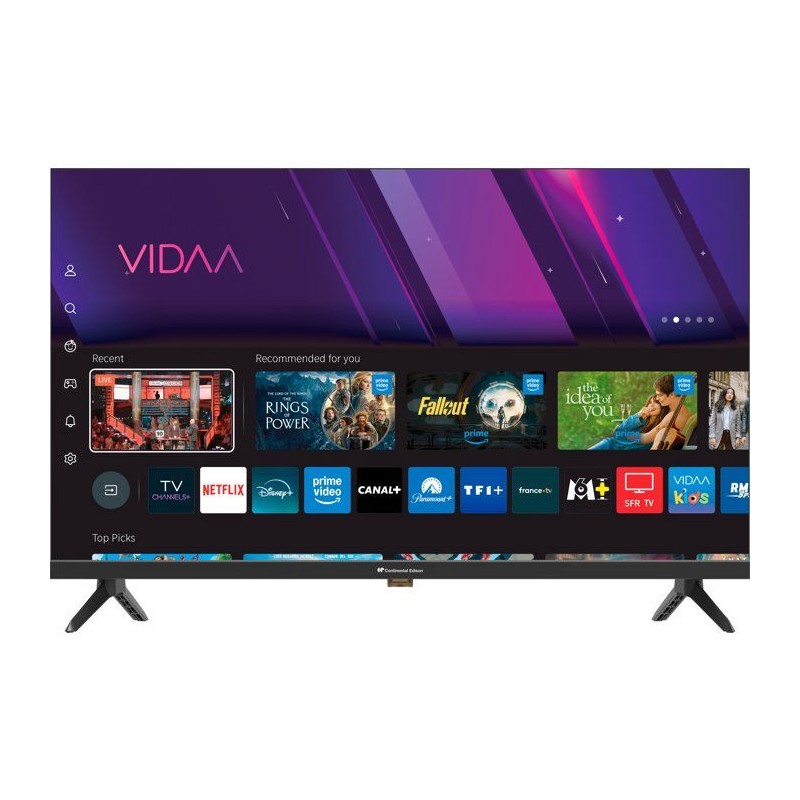 CONTINENTAL EDISON - CELED32SVHD26B7 - TV LED HD 32“ (80 cm) - 3xHDM