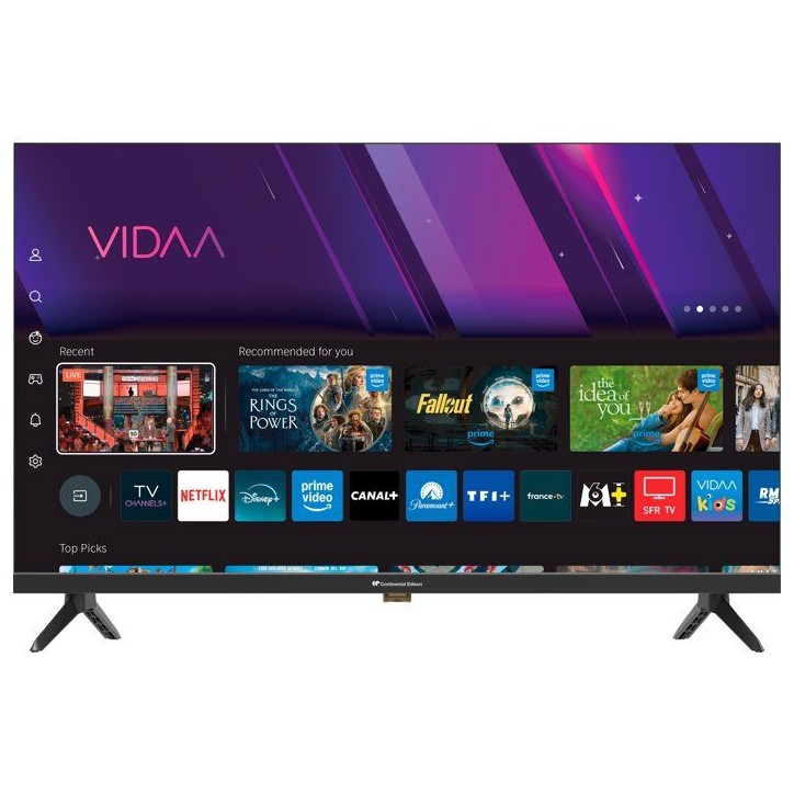 CONTINENTAL EDISON - CELED32SVHD26B7 - TV LED HD 32“ (80 cm) - 3xHDMI, 2xUSB - noir CONTINENTAL EDISON - CELED32SVHD26B7 - TV LED HD 32“ (80 cm) - 3xHDMI, 2xUSB - noir