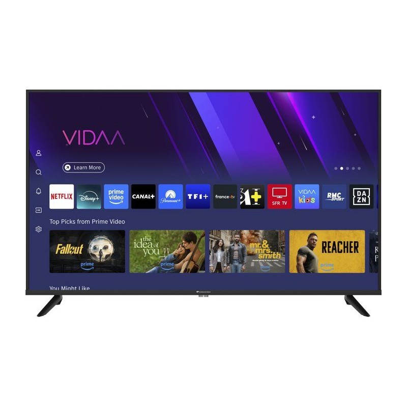 CONTINENTAL EDISON - CELED43SVQLD26B7 - TV LED UHD QLED 43“ (110 cm)