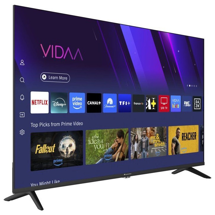 CONTINENTAL EDISON - CELED43SVQLD26B7 - TV LED UHD QLED 43“ (110 cm) - 3xHDMI, 2xUSB - Noir CONTINENTAL EDISON - CELED43SVQLD26B7 - TV LED UHD QLED 43“ (110 cm) - 3xHDMI, 2xUSB - Noir