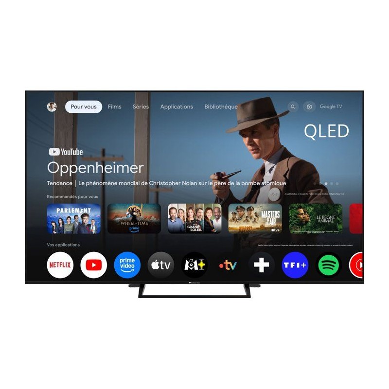CONTINENTAL EDISON - CELED75SVQLD26B6 - TV QLED UHD 4K 75'' (189 cm) -
