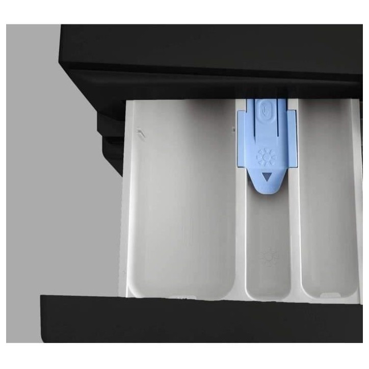 Lave-linge hublot - Pose libre - CONTINENTAL EDISON - CELL812IBP - 8 kg - Induction - 60 cm - 1200 trs/min - Noir mat Lave-linge hublot - Pose libre - CONTINENTAL EDISON - CELL812IBP - 8 kg - Induction - 60 cm - 1200 trs/min - Noir mat