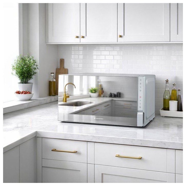 Micro-ondes - CONTINENTAL EDISON - CEMO25UX - Inox - 1400 W - 25 L - 47,2 x 34,4 x 28 cm Micro-ondes - CONTINENTAL EDISON - CEMO25UX - Inox - 1400 W - 25 L - 47,2 x 34,4 x 28 cm