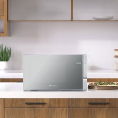 Micro-ondes - CONTINENTAL EDISON - CEMO25UX - Inox - 1400 W - 25 L - 4