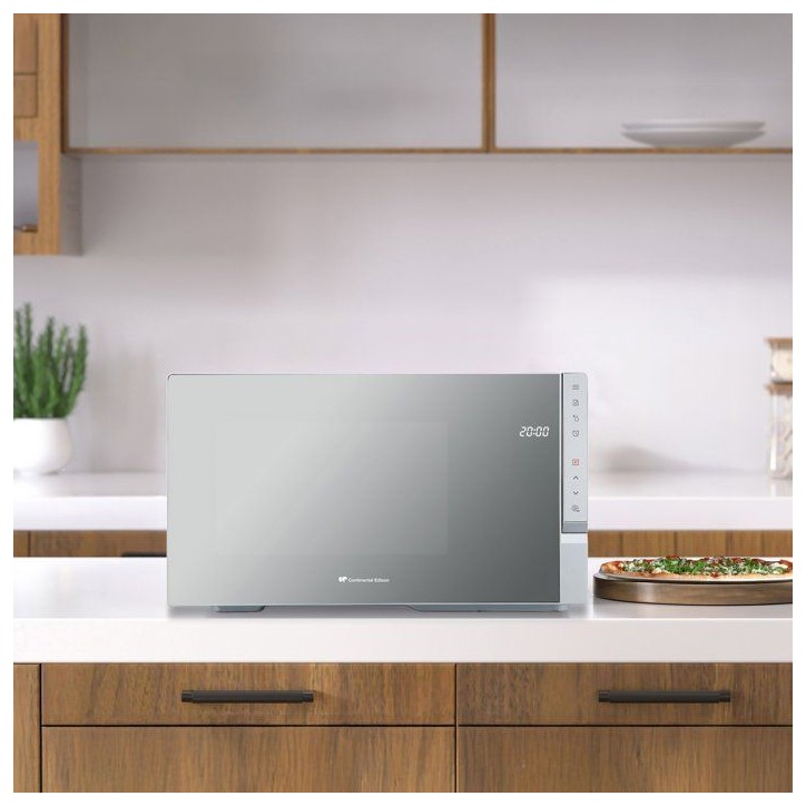 Micro-ondes - CONTINENTAL EDISON - CEMO25UX - Inox - 1400 W - 25 L - 47,2 x 34,4 x 28 cm Micro-ondes - CONTINENTAL EDISON - CEMO25UX - Inox - 1400 W - 25 L - 47,2 x 34,4 x 28 cm