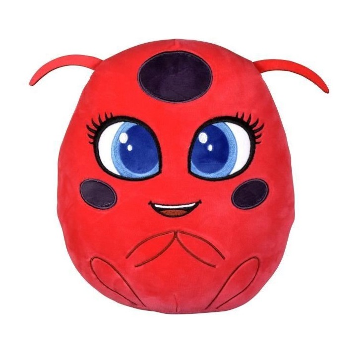 Peluche Tikki a fonction - BANDAI - Miraculous 20 cm - Peluche parlante Kwami
