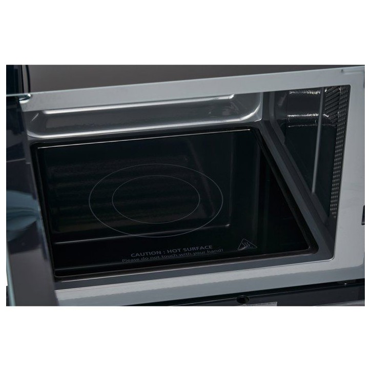 Micro-ondes encastrable sans plateau tournant -Flatbed CONTINENTAL EDISON -CEMO26GEFB - Noir - 1450 W - 26 L - 59,5 x 36,9 x 38, Micro-ondes encastrable sans plateau tournant -Flatbed CONTINENTAL EDISON -CEMO26GEFB - Noir - 1450 W - 26 L - 59,5 x 36,9 x 38,