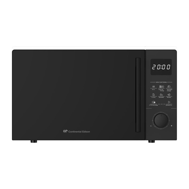 Micro-ondes pose libre - CONTINENTAL EDISON - CEMO28MB2 - Noir - 28 L