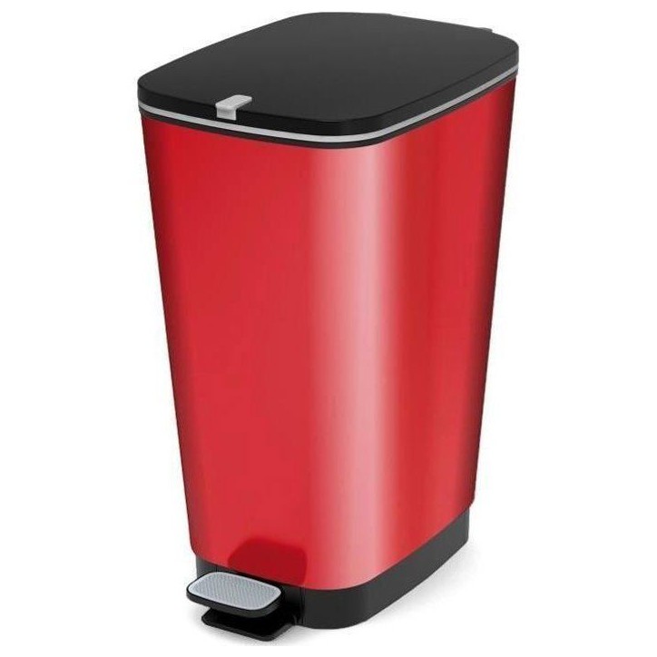 Poubelle a Pédale - Chic Bin Style - 42,5 L - Rouge - KIS Poubelle a Pédale - Chic Bin Style - 42,5 L - Rouge - KIS