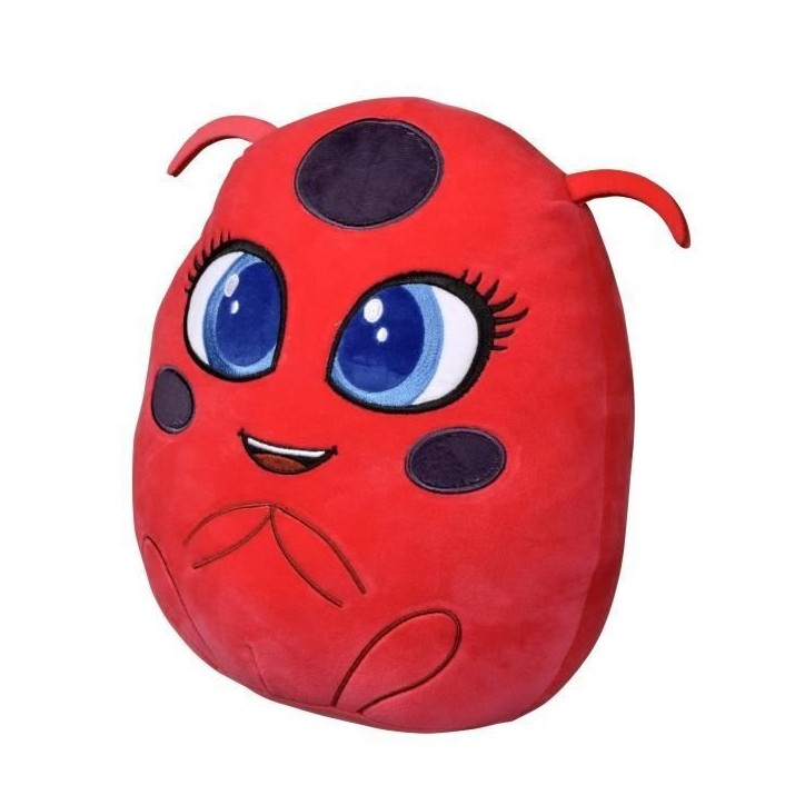 Peluche Tikki a fonction - BANDAI - Miraculous 20 cm - Peluche parlante Kwami