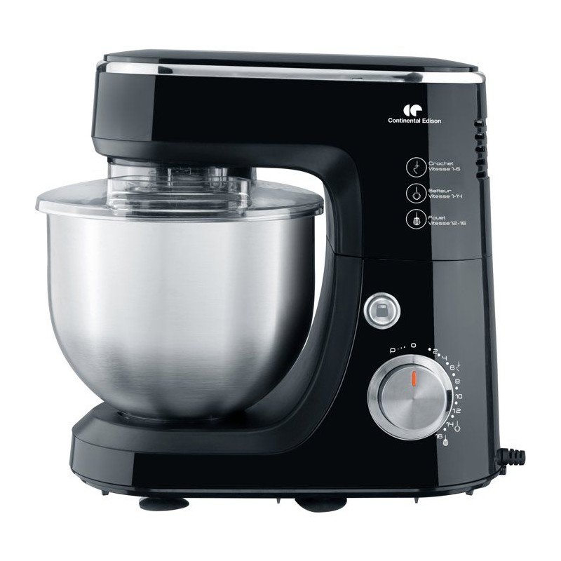Robot pâtissier - CONTINENTAL EDISON - CERP800B2 - 800 W - 4,3 L - 10
