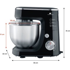 Robot pâtissier - CONTINENTAL EDISON - CERP800B2 - 800 W - 4,3 L - 10