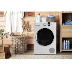 Seche-linge pompe a chaleur CONTINENTAL EDISON CESL12PCW - 12 kg - 60