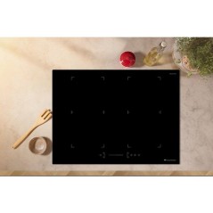 Plaque a induction - CONTINENTAL EDISON - 4 foyers - 7200 W - 70 cm -