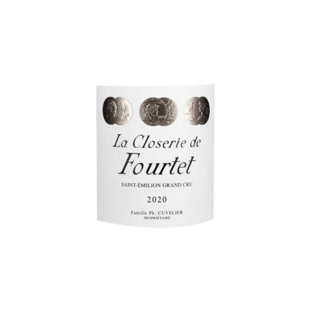 La Closerie de Fourtet 2020 Saint-Emilion Grand Cru - Vin rouge de Bordeaux