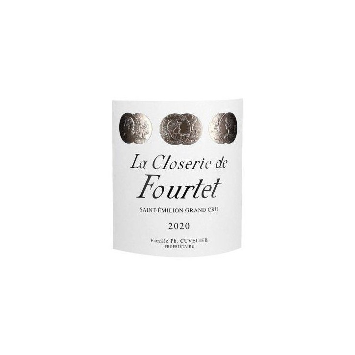 La Closerie de Fourtet 2020 Saint-Emilion Grand Cru - Vin rouge de Bordeaux