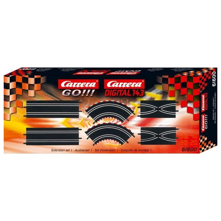 Kit d'extension circuit - CARRERA GO!!! - Extension set 1 - Des 6 ans Kit d'extension circuit - CARRERA GO!!! - Extension set 1 - Des 6 ans