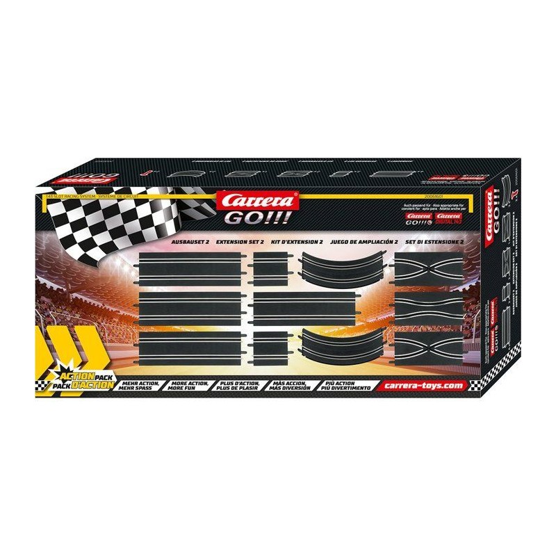 Kit d'extension circuit - CARRERA GO!!! - Extension set 2 - Des 6 ans