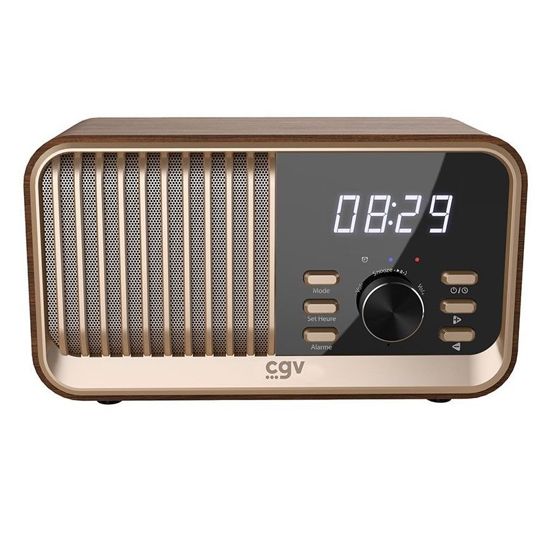 Radio FM portable - CVG - BeBop FM - Bluetooth - Batterie intégrée -