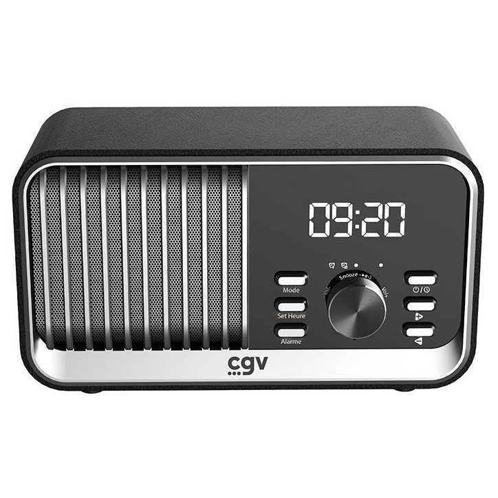 Radio FM portable - CVG - BeBop FM - Bluetooth - Batterie intégrée - Noir Radio FM portable - CVG - BeBop FM - Bluetooth - Batterie intégrée - Noir