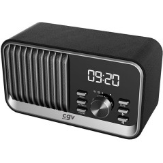 Radio FM portable - CVG - BeBop FM - Bluetooth - Batterie intégrée - Noir