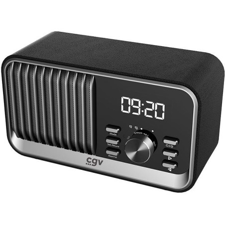 Radio FM portable - CVG - BeBop FM - Bluetooth - Batterie intégrée - Noir