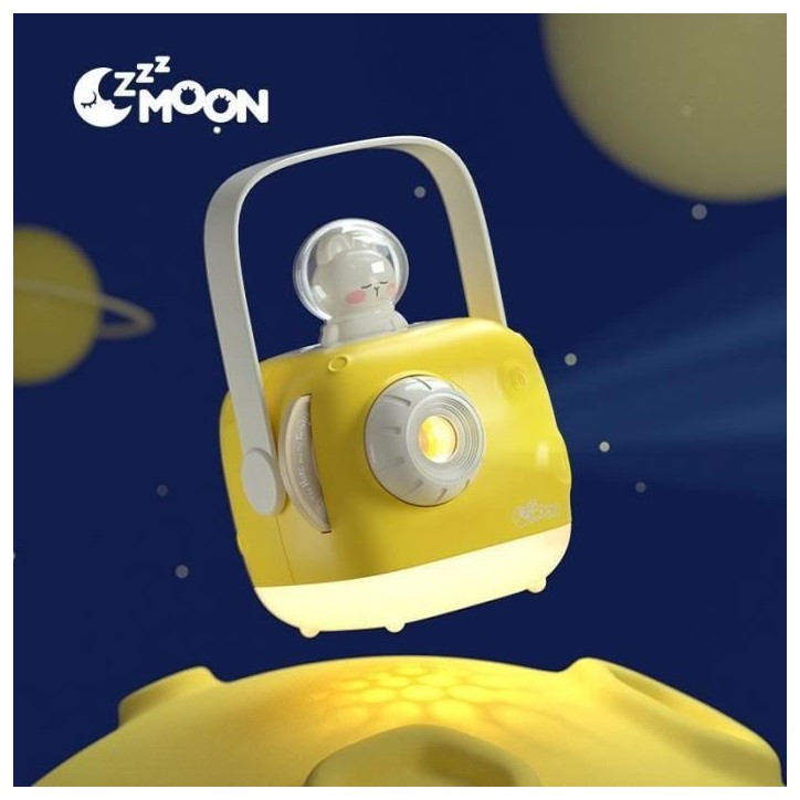 Projecteur d'histoire - CGV - ZzzMoon 1.5 Jaune, Batterie intégrée, Sans lumiere bleue, Mode veilleuse Projecteur d'histoire - CGV - ZzzMoon 1.5 Jaune, Batterie intégrée, Sans lumiere bleue, Mode veilleuse