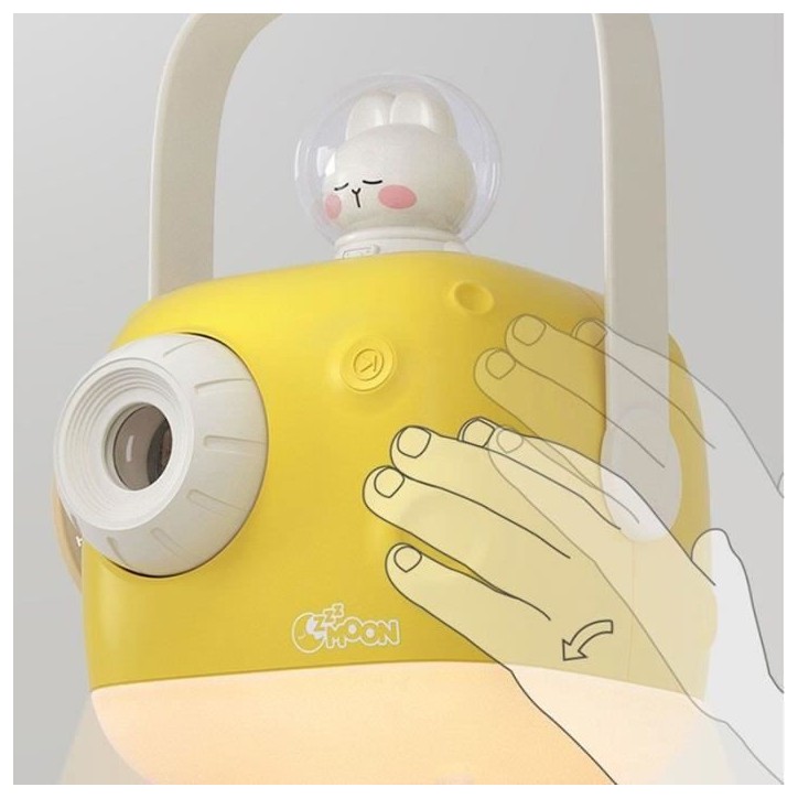Projecteur d'histoire - CGV - ZzzMoon 1.5 Jaune, Batterie intégrée, Sans lumiere bleue, Mode veilleuse Projecteur d'histoire - CGV - ZzzMoon 1.5 Jaune, Batterie intégrée, Sans lumiere bleue, Mode veilleuse